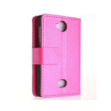 Lommebokdeksel 2-kort Nokia Asha 503  - Rosa
