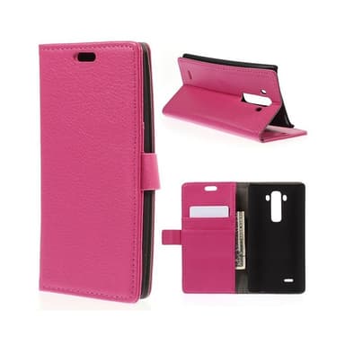Lommebokdeksel 2-kort LG G Flex 2 (H955)  - Rosa