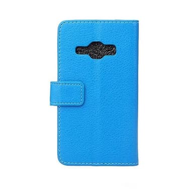 Lommebokdeksel 2-kort Samsung Galaxy J1 2016 (SM-J120F)  - Blå