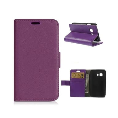 Lommebokdeksel 2-kort Samsung Galaxy Young 2 (SM-G130H)  - lilla