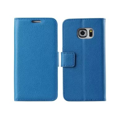 Lommebokdeksel 2-kort Samsung Galaxy S6 Edge Plus (SM-G928F)  - Blå