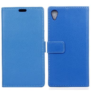Lommebokdeksel 2-kort Sony Xperia XA (F3111)  - Blå