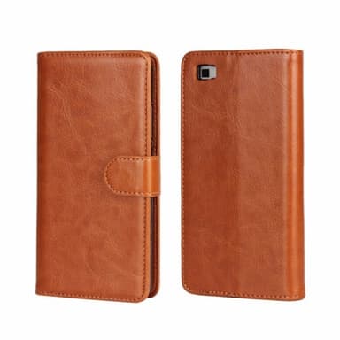 MOVE 2i1 lommebokdeksel Huawei P8 Lite 2015 (ALE-L21)  - Lysebrun