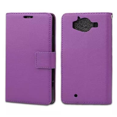 Lommebokdeksel 3-kort Microsoft Lumia 950 (RM-1118)  - lilla
