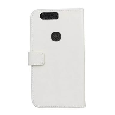Lommebokdeksel 2-kort Huawei Honor V8  - Hvit