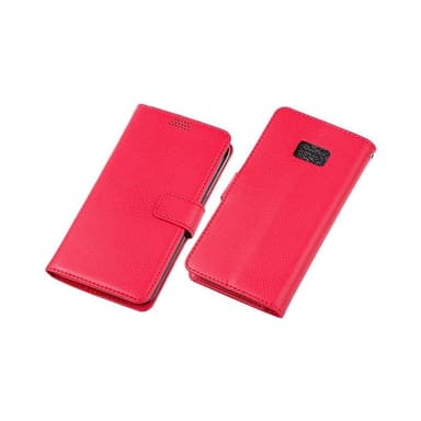 Lommebokdeksel 3-kort Samsung Galaxy S7 (SM-G930F)  - RØD