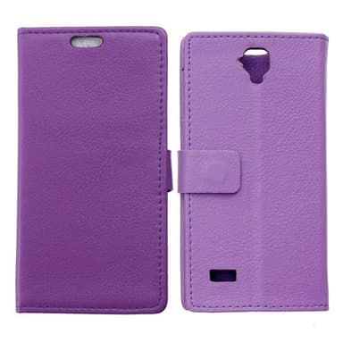Lommebokdeksel 2-kort Huawei Y5 / Y560  - lilla