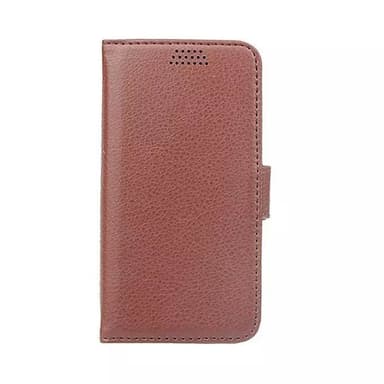 Lommebokdeksel 3-kort iPhone 5, 5S, 5SE  - brun