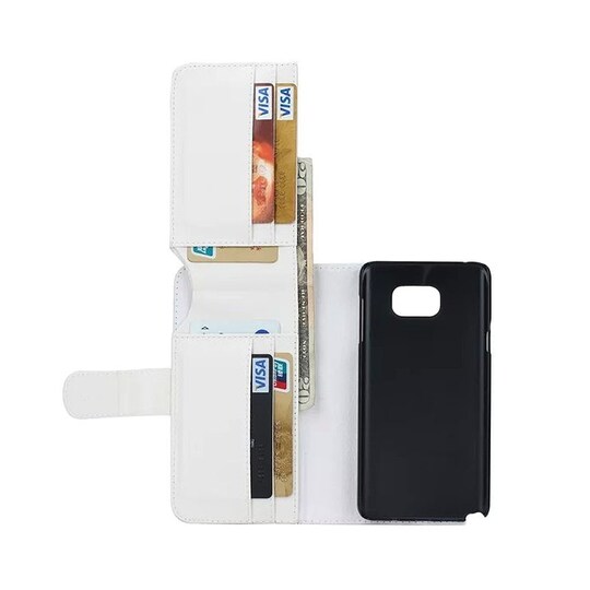 Multi Lommebok 7-kort Samsung Galaxy Note 5 (SM-920C)  - Hvit