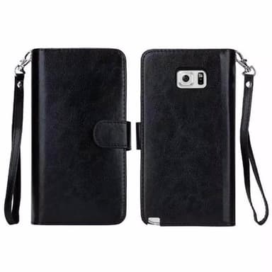Dobbelflip magnet 2i1 Samsung Galaxy Note 7 (SM-N930F)  - Svart