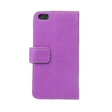 Lommebokdeksel 3-kort iPhone 5, 5S, 5SE  - lilla