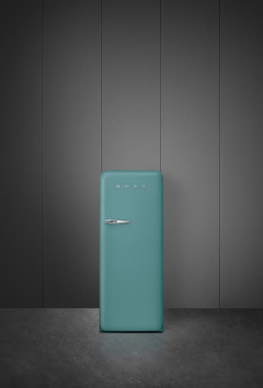 Smeg 50's style kjøleskap med fryser FAB28RDEG5 (emerald green)