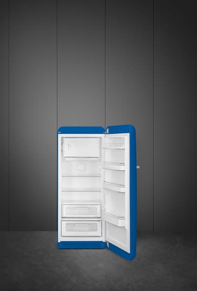 Smeg 50's style kjøleskap med fryser FAB28RBE5 (blå)