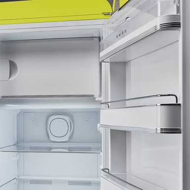 Smeg 50's style kjøleskap med fryser FAB28RLI5 (limegrønn)