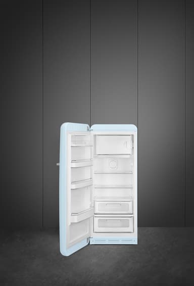 Smeg 50's style kjøleskap med fryser FAB28LPB5 (lyseblå)