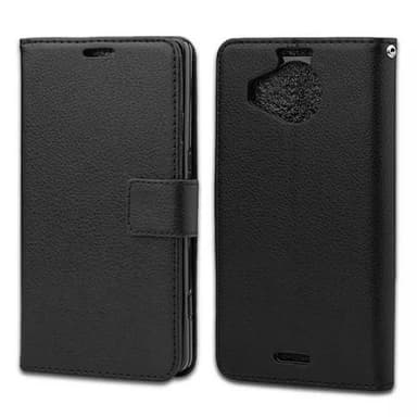 Lommebokdeksel 3-kort Microsoft Lumia 950XL (RM-1116)  - Svart