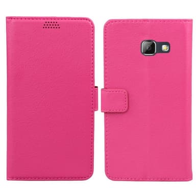 Lommebokdeksel 2-kort Samsung Galaxy A3 2017 (SM-A320F)  - Rosa