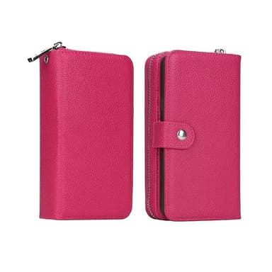 Lommeboksbag 2i1 Samsung Galaxy Note 4 (SM-N910F)  - Mørk rosa
