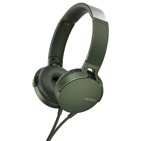 Sony on-ear hodetelefoner MDR-XB550 (grønn)