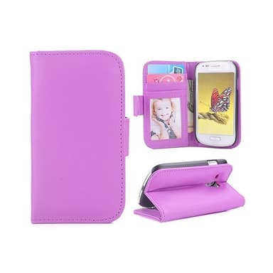 Lommebokdeksel Samsung Galaxy S3 Mini ( GT -i8190)  - lilla