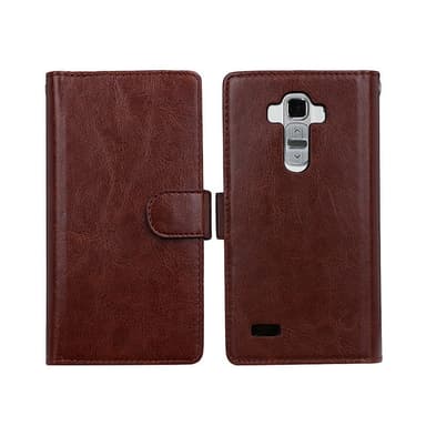 Dobbelflip magnet 2i1 LG G3 (D855)  - brun