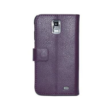 Lommebokdeksel 2-kort Samsung Galaxy S2 LTE ( GT -i9210)  - lilla