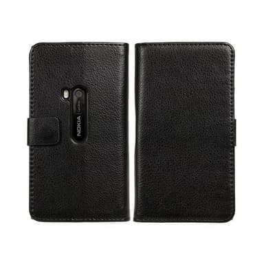 Lommebokdeksel 2-kort Nokia Lumia 920 (RM-820)  - Svart
