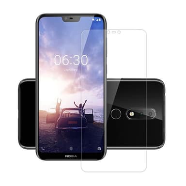 Herdet glass skjermbeskytter Nokia 6.1 Plus (TA-1083)