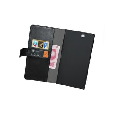Lommebokdeksel 2-kort Xperia Z Ultra XL (C6833)  - Svart