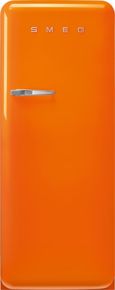 Smeg 50's style kjøleskap med fryser FAB28ROR5 (oransje)