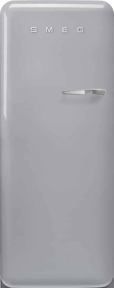 Smeg 50's style kjøleskap med fryser FAB28LSV5 (sølv)