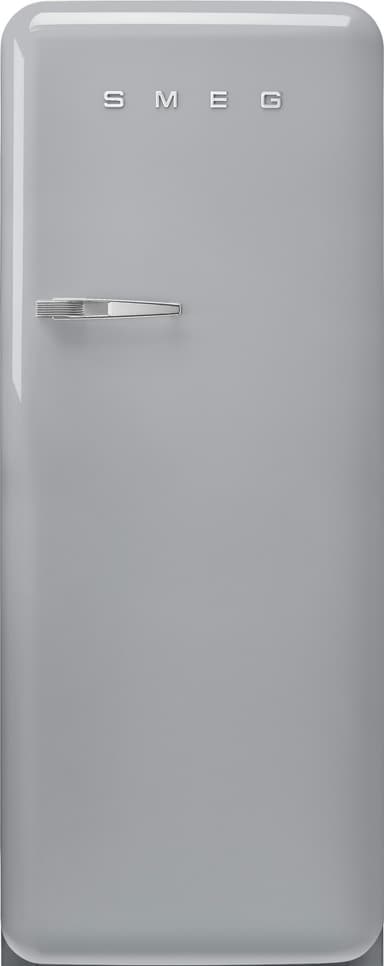 Smeg 50's style kjøleskap med fryser FAB28RSV5 (sølv)