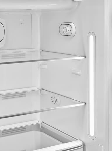 Smeg 50's style kjøleskap med fryser FAB28RDRB5 (rubinrød)