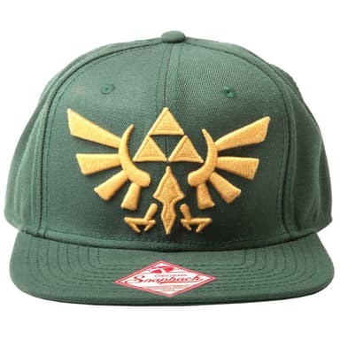 Nintendo Zelda Triforce caps (grønn)