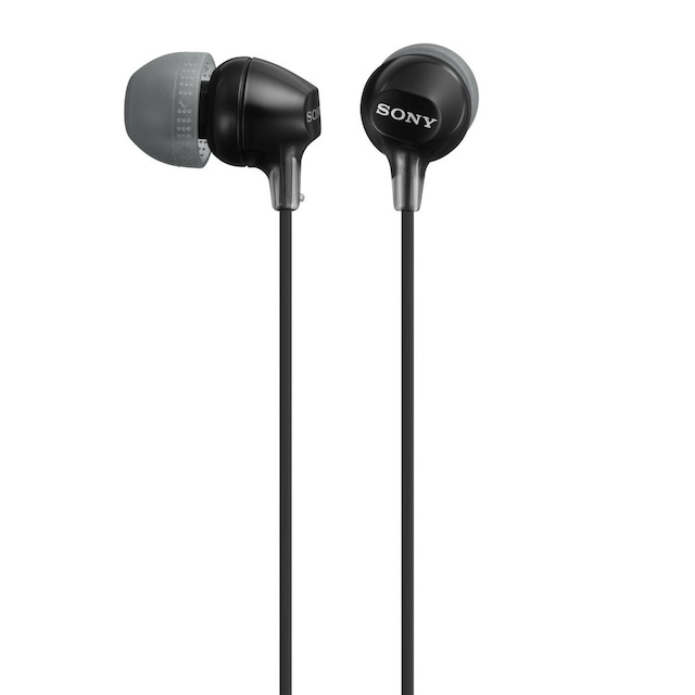 Sony in-ear-hodetelefoner MDR-EX15APBC (sort)
