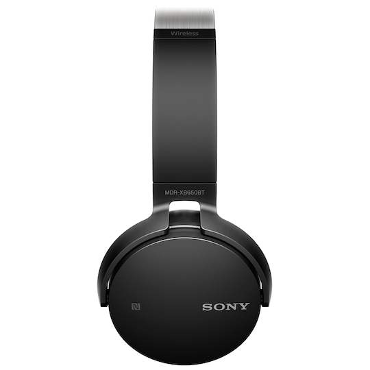 Sony MDR-XB650BT trådløse on-ear-hodetelefoner (sort)