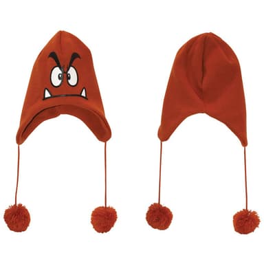 Nintendo Goomba-ansikt lue (brun)