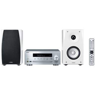 Yamaha MCR-N570 mikrosystem (hvit)