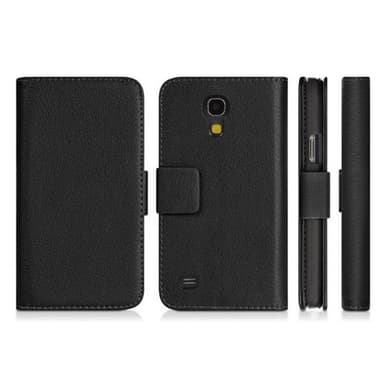Lommebokdeksel 2-kort Samsung Galaxy S4 ( GT -i9500)  - Svart
