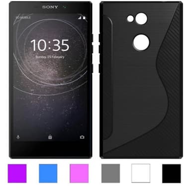S Line silikondeksel Sony Xperia L2 (H3311)  - Grå