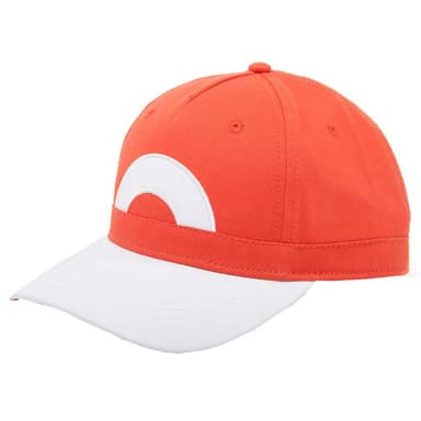 Pokémon - Ash Ketchum-caps (oransje, hvit)
