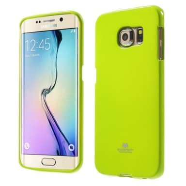 Mercury Jelly deksel Samsung Galaxy S6 Edge Plus (SM-G928F)  - lime