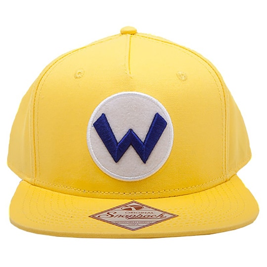 Nintendo Wario logo caps (gul)