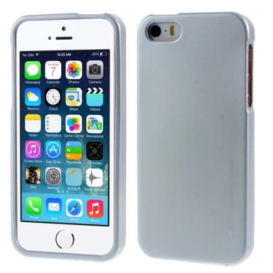 Mercury i Jelly Metal Apple iPhone 5, 5S, 5SE  - Sølv