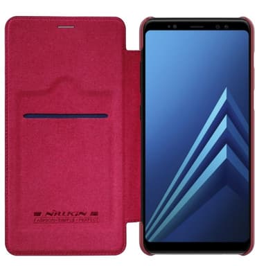 Nillkin Qin Flipdeksel Samsung Galaxy A8 2018 (SM-A530F)  - RØD