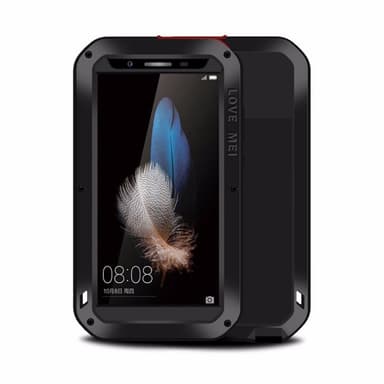 LOVE MEI Powerful Huawei Enjoy 5S (TAG-AL00) - Svart