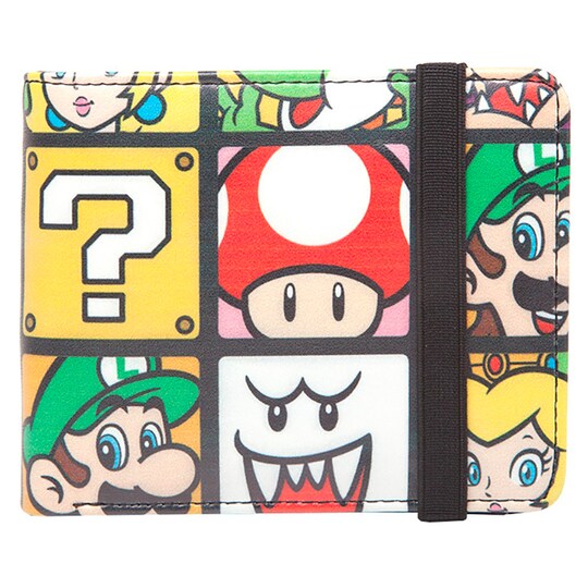 Lommebok Nintendo Super Mario karakterer