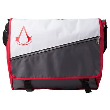 Assassin s Creed-logo messenger bag (sort/hvit)