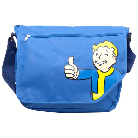 Fallout 4 Vault Boy messenger bag (blå)