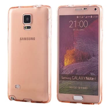 360° silikondeksel Samsung Galaxy Note 4 (SM-N910F)  - Rosa